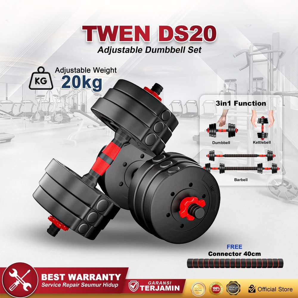 TWEN Dumbbell Set 20kg