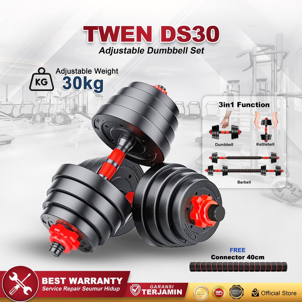 TWEN Dumbbell Set 30kg