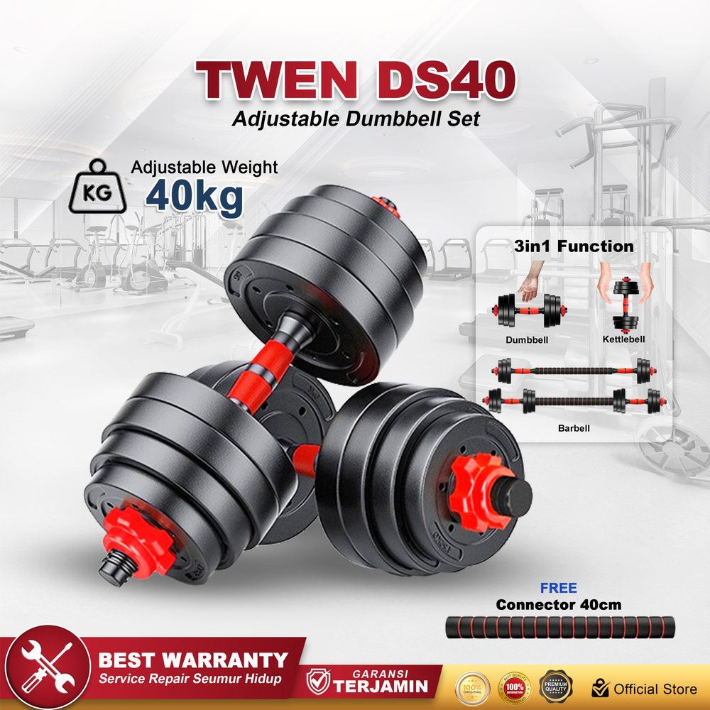 TWEN Dumbbell Set 40kg